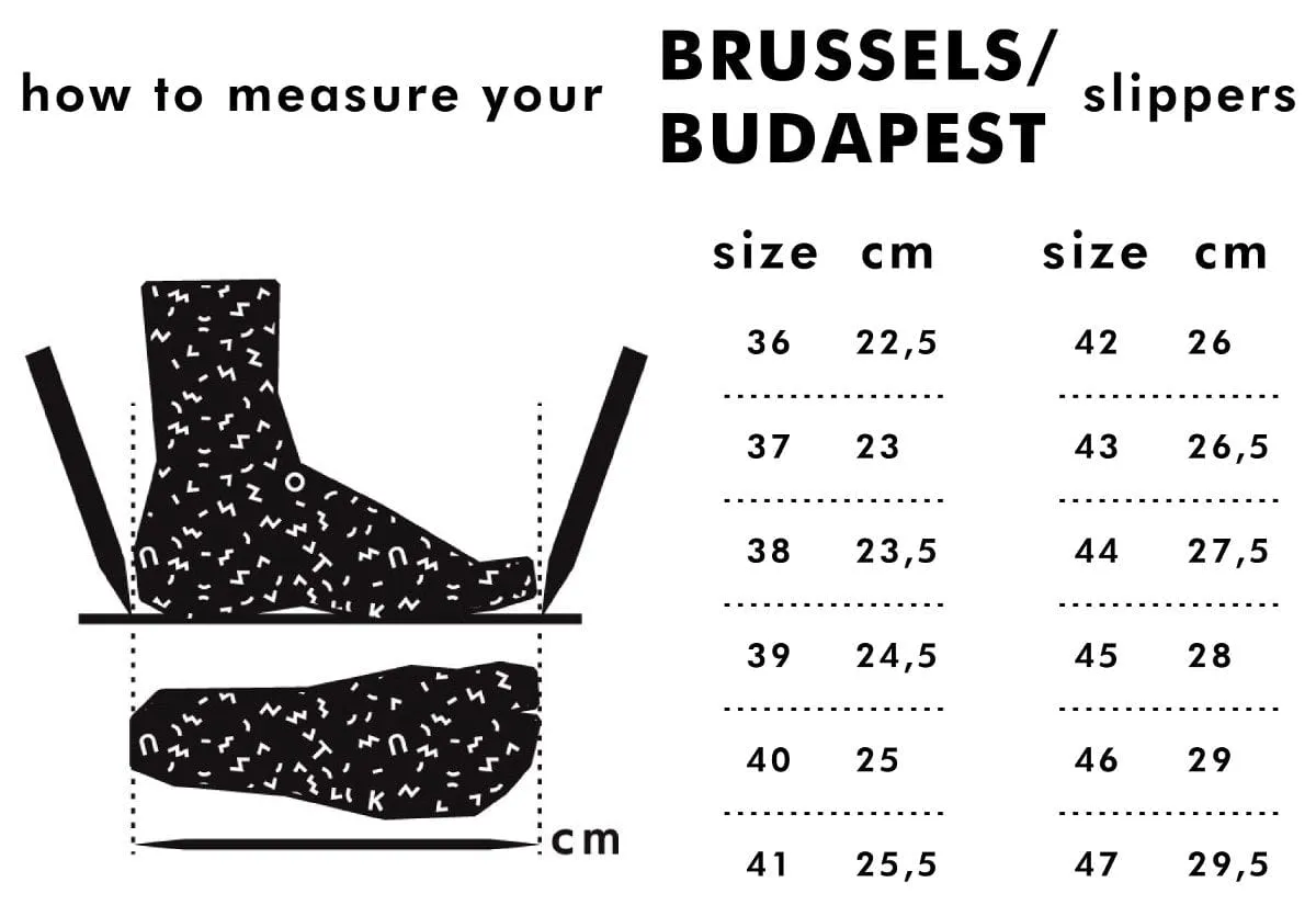 TOKU Brussels Wool Slippers - Natural White